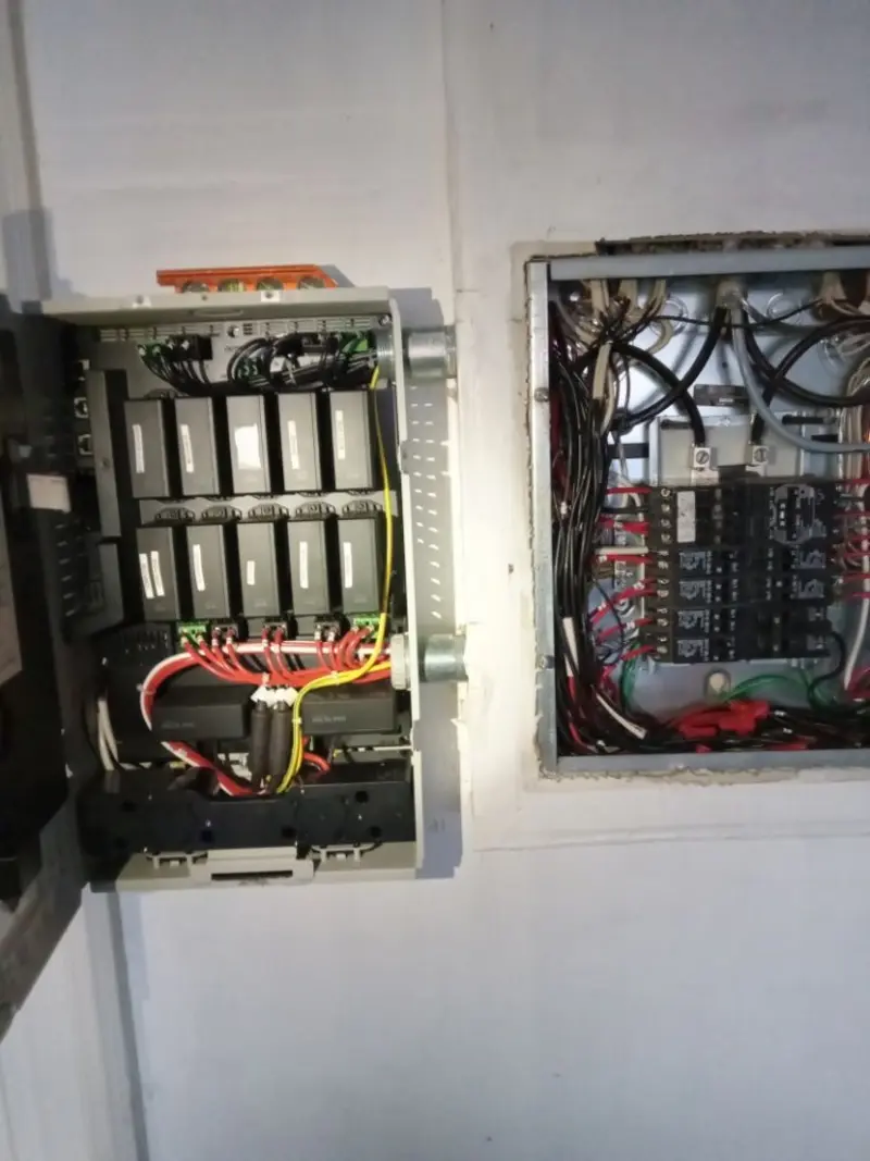 Electrical panel upgrade completed for Indoor Lighting Installation in Rumson
